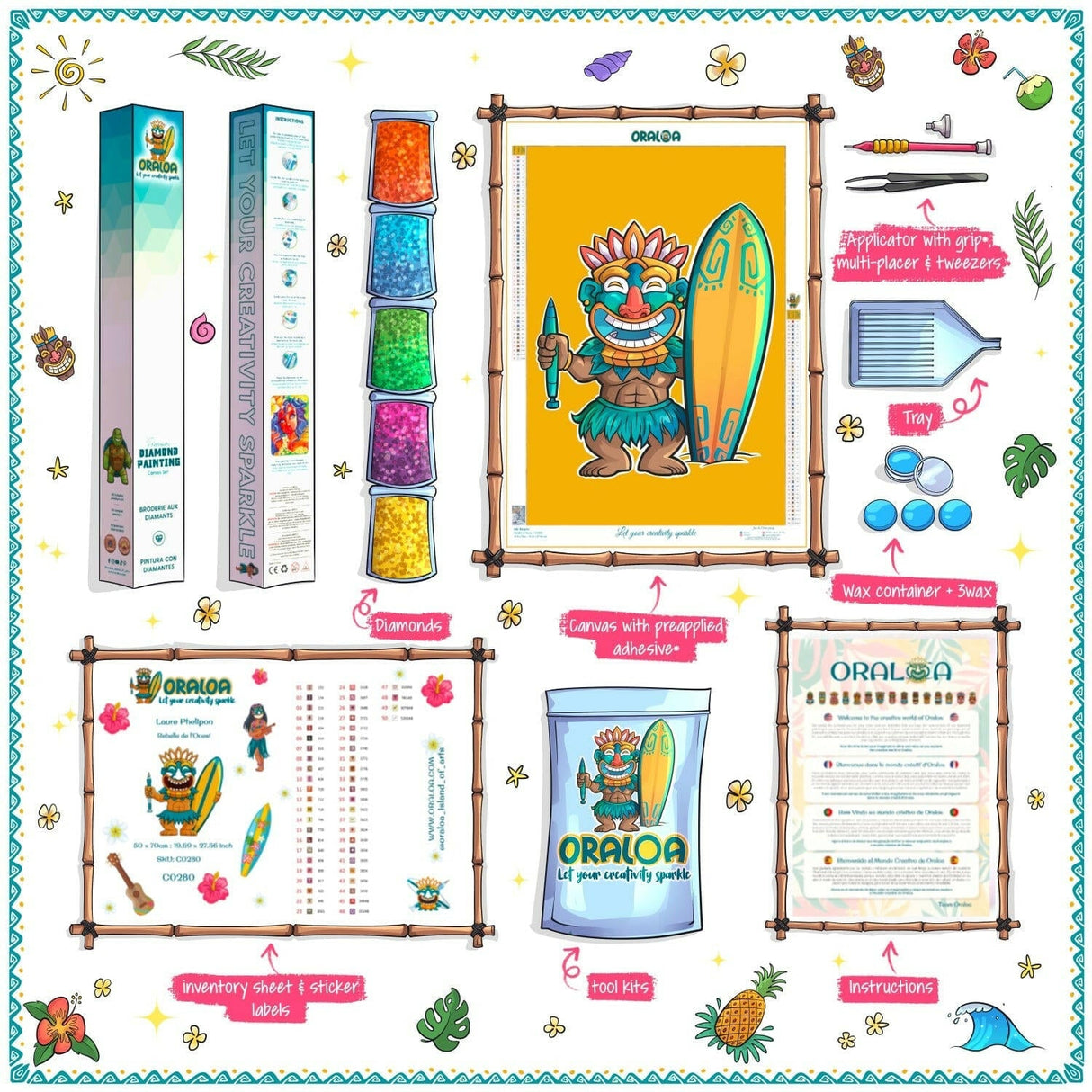 Zoom Diamond Painting Oraloa Butterfly Beauty - Kreativset