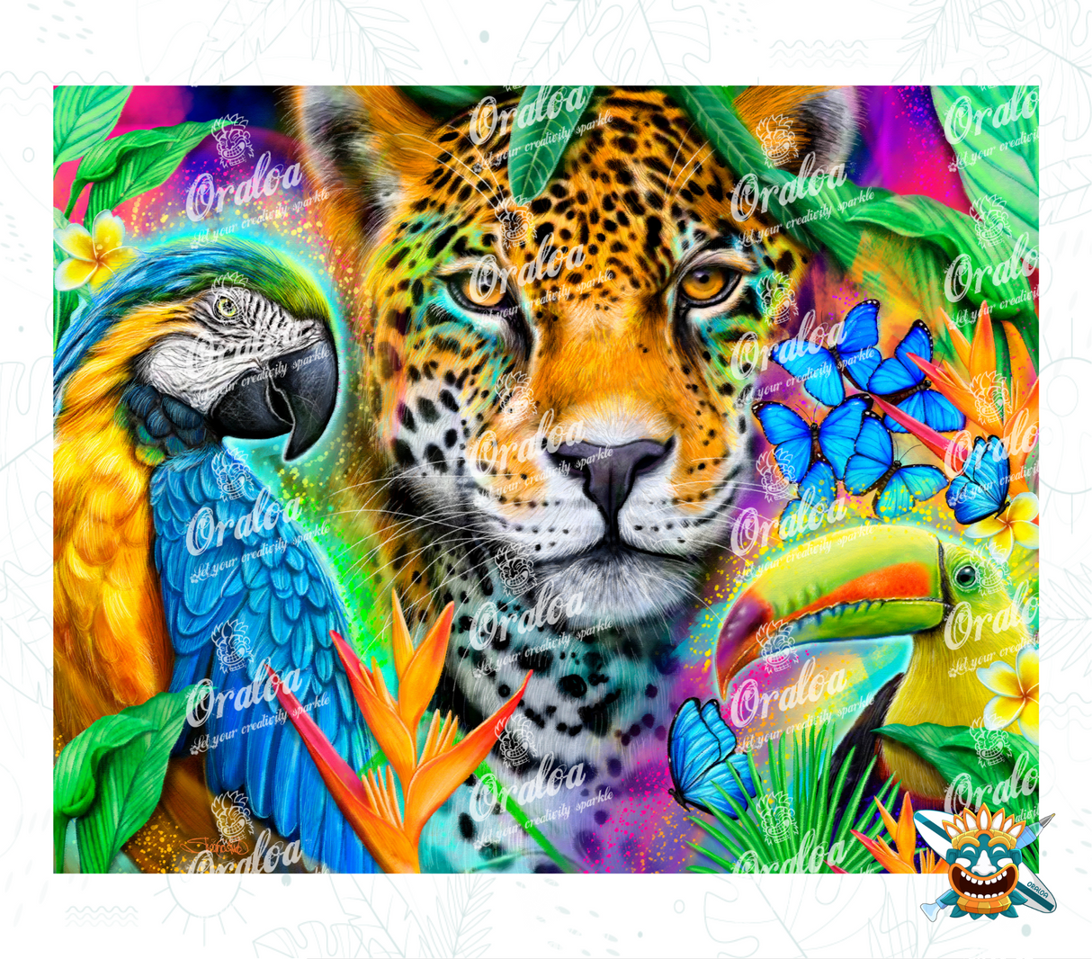 Diamond embroidery Faces of Nature - Oraloa Diamond Painting creative