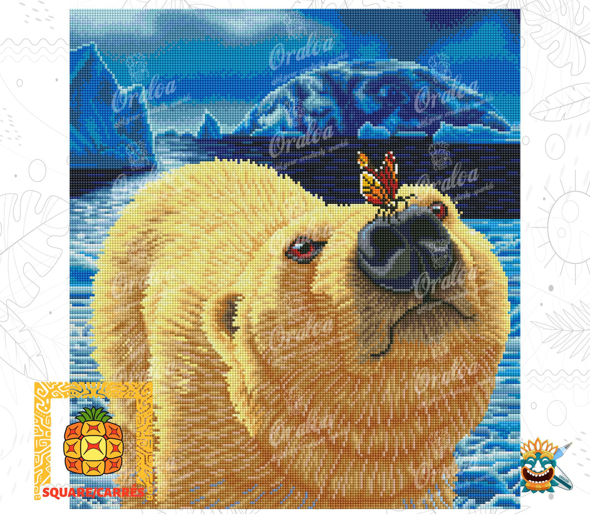 Endergebnis Oraloa Diamond Painting Butterfly's Treasure