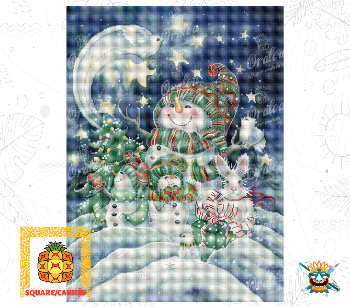 Detail Diamond Painting Everything Comes Alive Oraloa - Diamantstickerei