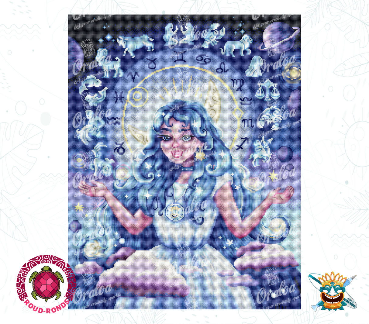 Ergebnis Diamond Painting In The Stars - Oraloa Kunsttherapie