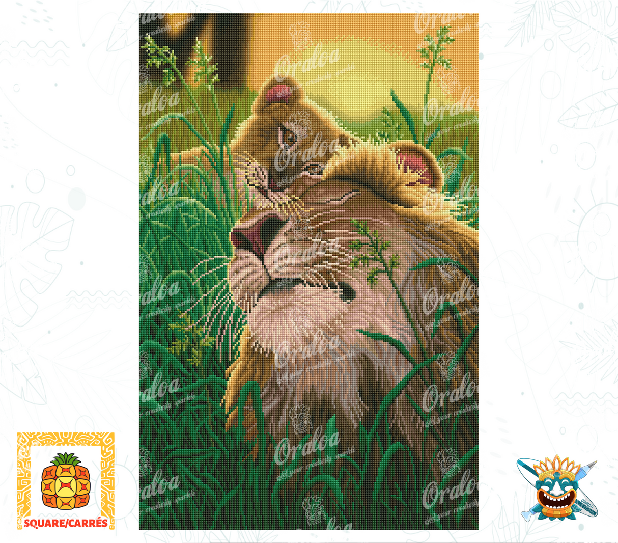 Beispiel Diamantstickerei A Father's Love - Oraloa Diamond Painting