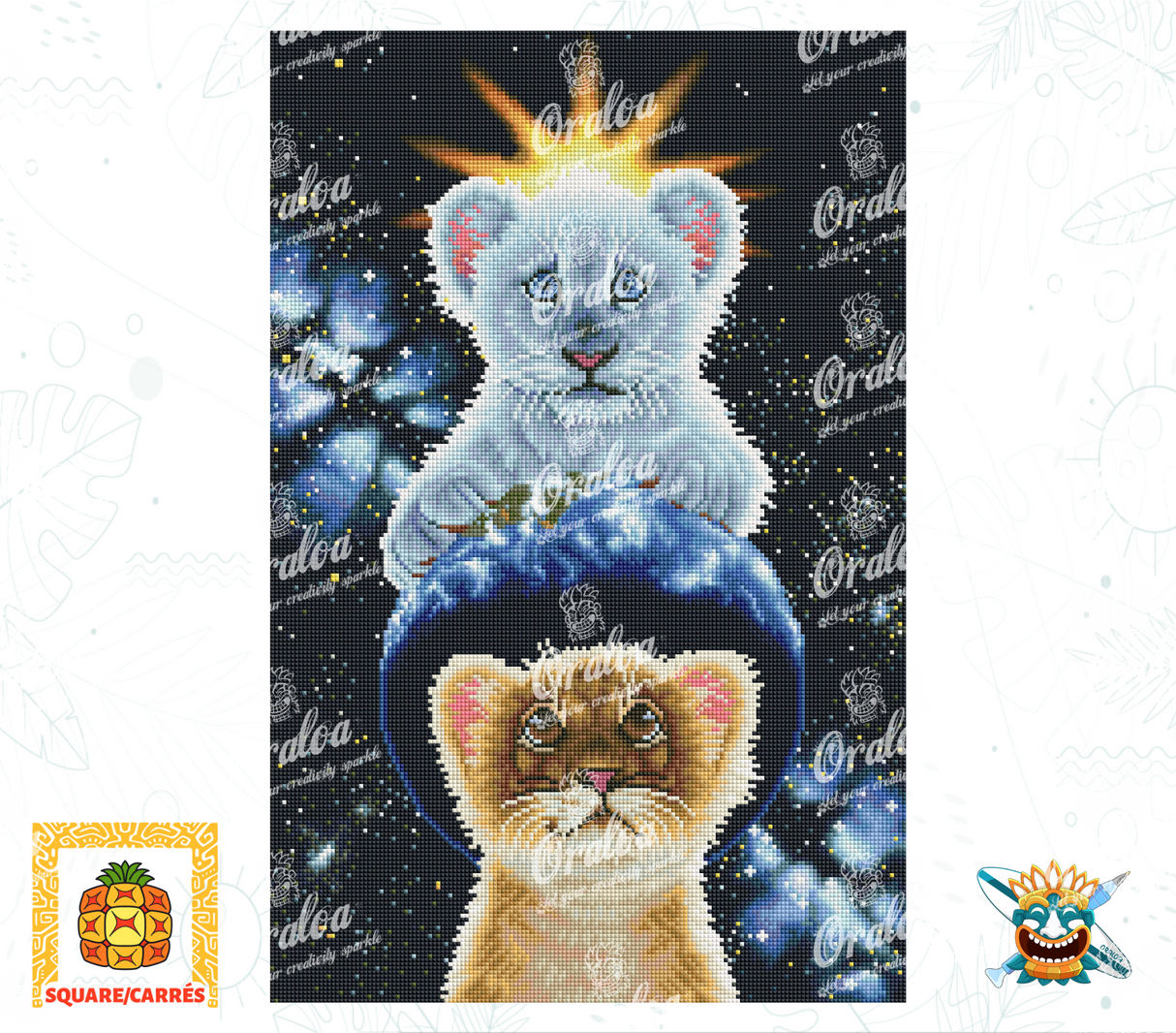 Ergebnis Diamond Painting The Very Few - Oraloa Kunsttherapie