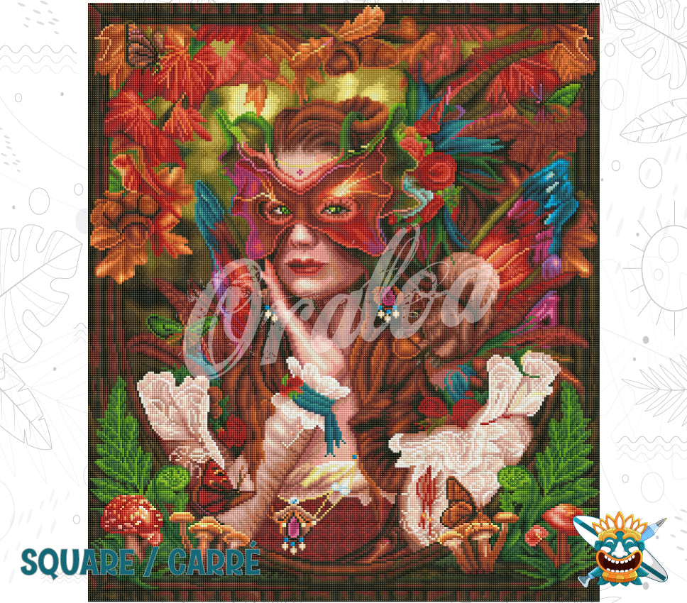 Preview kit Oraloa Diamond Painting Autumn Queen