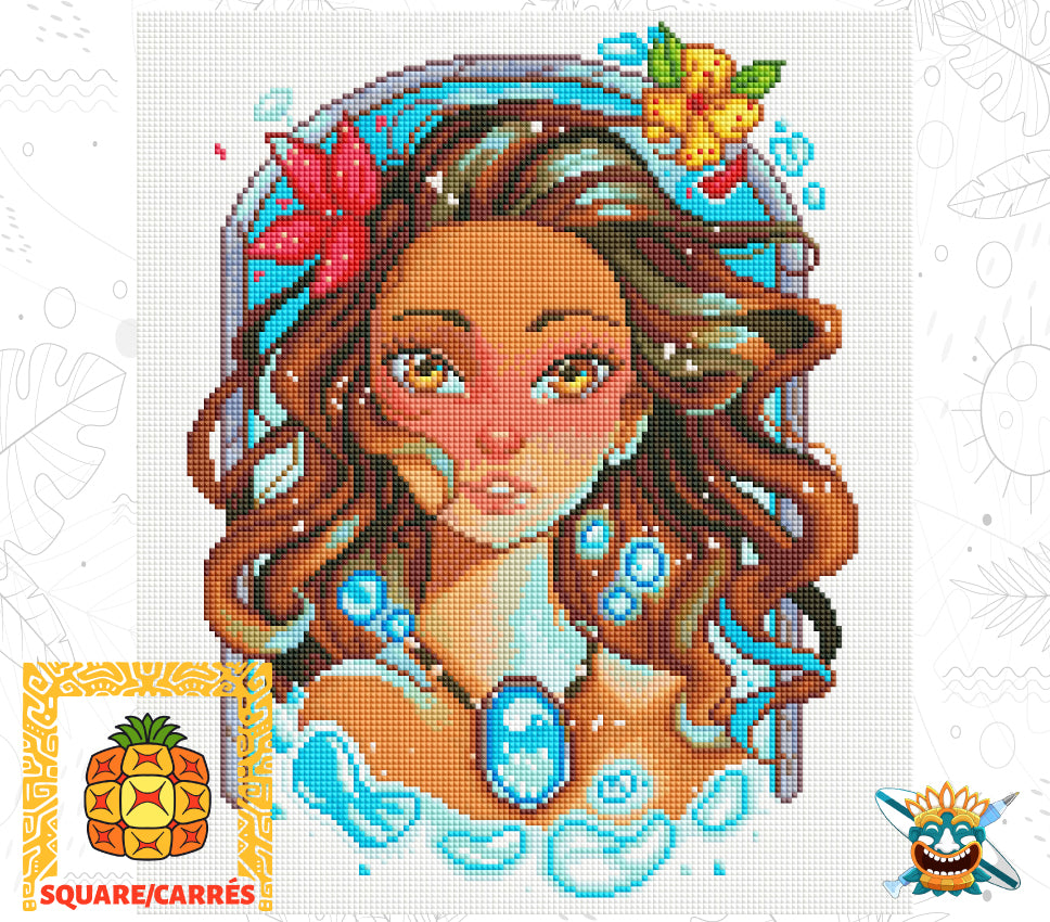 Detail Diamond Painting Diamond Oraloa - Diamantstickerei