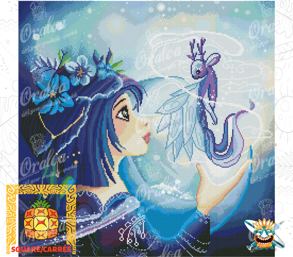 Endergebnis Oraloa Diamond Painting Magischer Geist