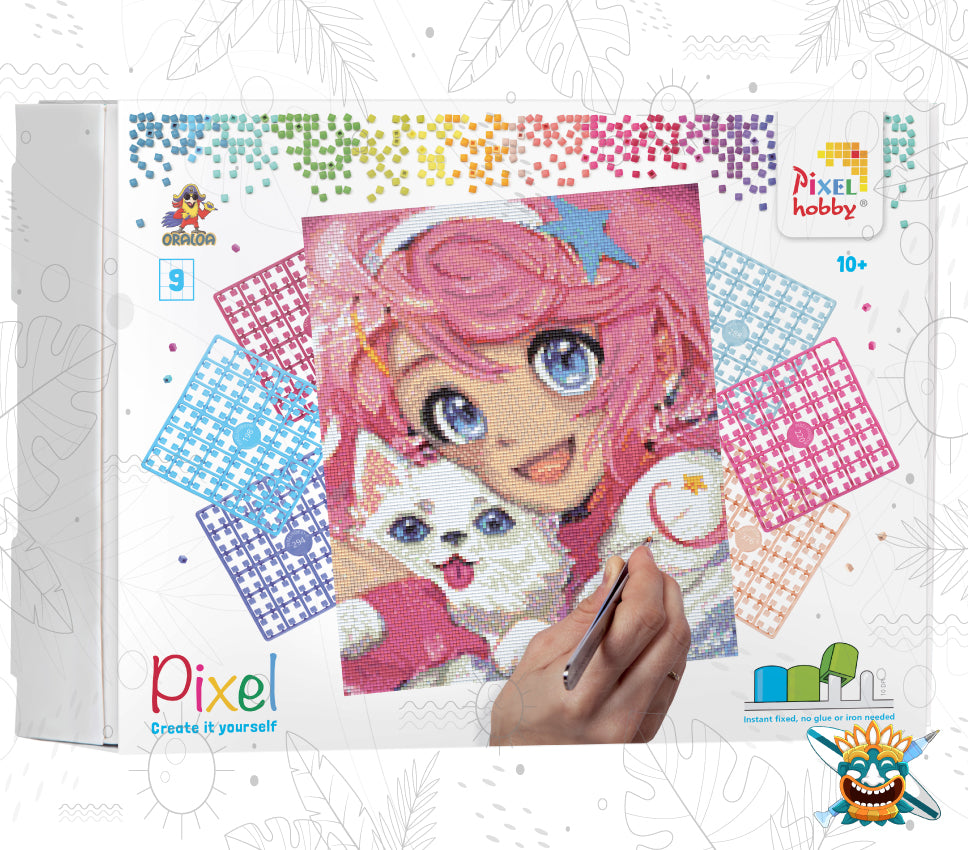 Pixel Hobby Oraloa - Freunde fürs Leben Oraloa - Diamond Painting entspannende Diamantstickerei