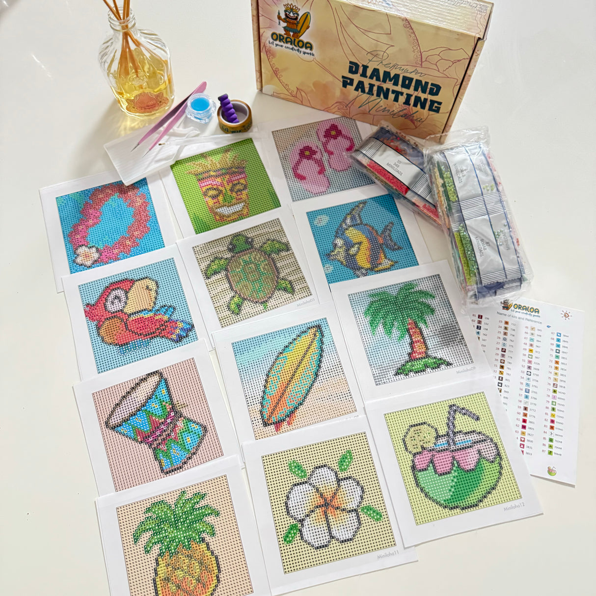 Detail Diamond Painting Kits Oraloa Miniloha - Aloha Spirit Edition Oraloa - Diamantstickerei