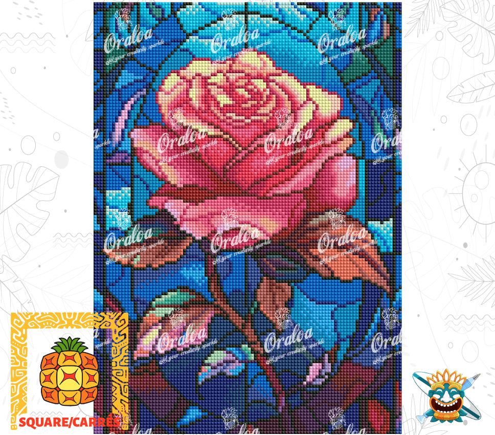 Zoom Diamond Painting Oraloa Rose - Kreativset