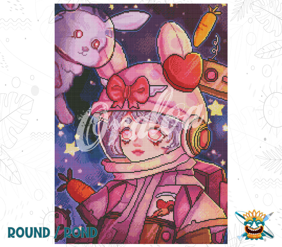 Beispiel Diamantstickerei Space adventure - Oraloa Diamond Painting