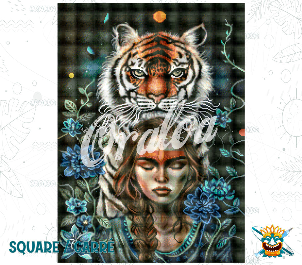 Zoom Diamond Painting Oraloa Spirits - Kreativset