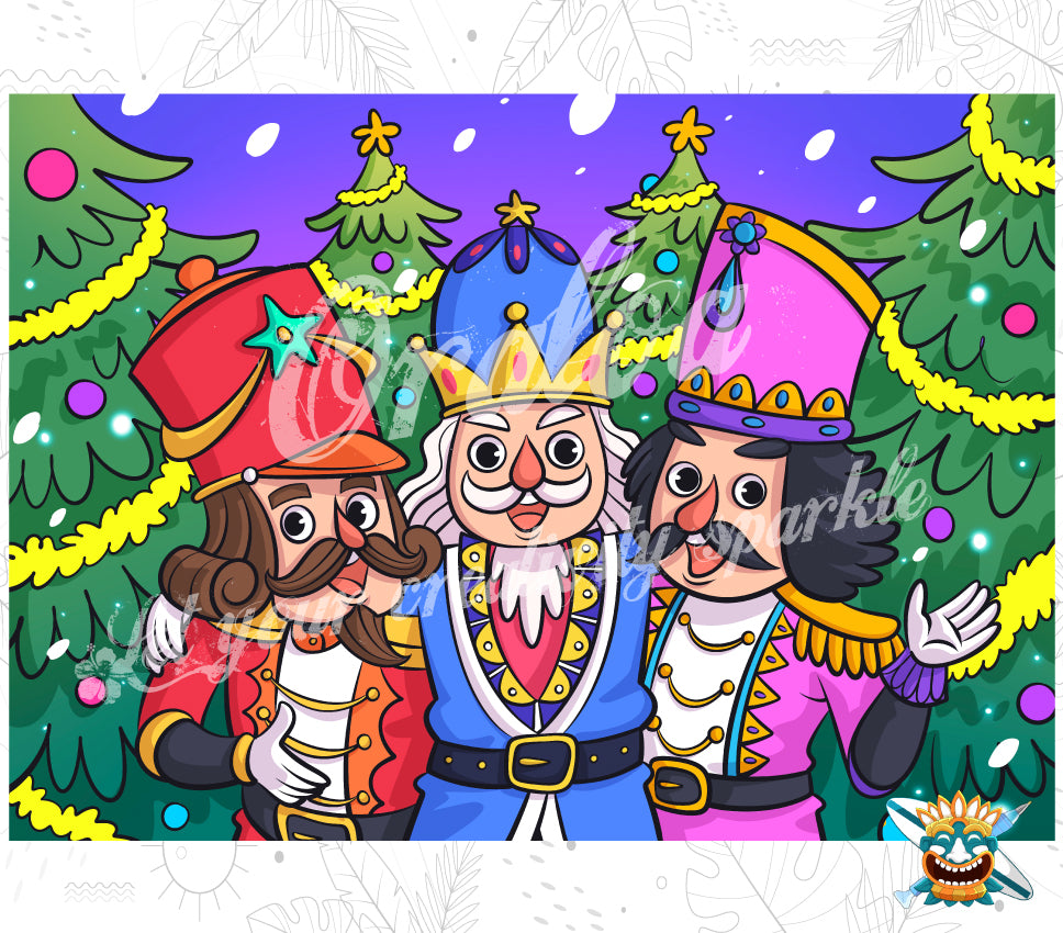 Oraloa The Nutcrackers - Diamond Painting vollständiges Art-Therapie-Set
