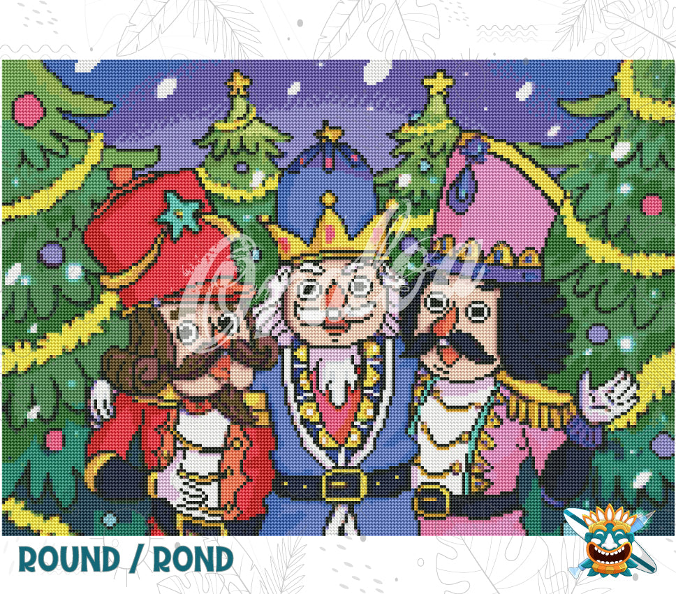 Zoom Diamond Painting Oraloa The Nutcrackers - Kreativset