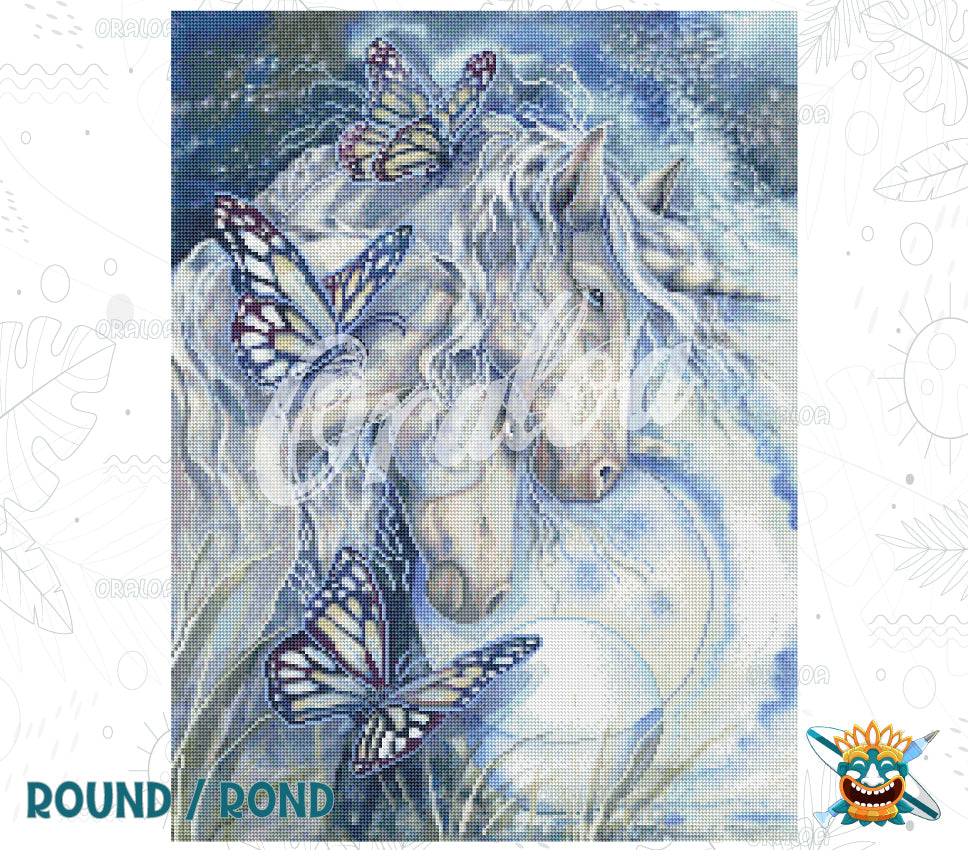 Ergebnis Diamond Painting Together we are Magic - Oraloa Kunsttherapie