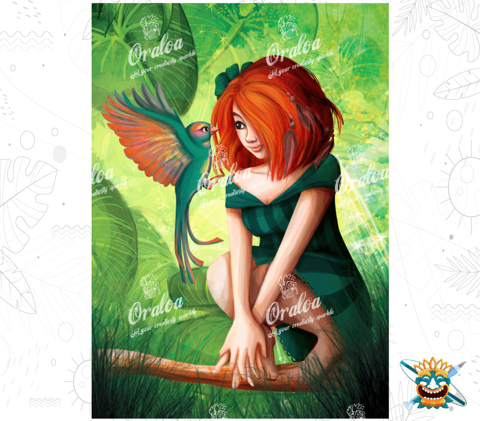 In Osmose Oraloa - Diamond Painting Diamantstickerei Entspannung