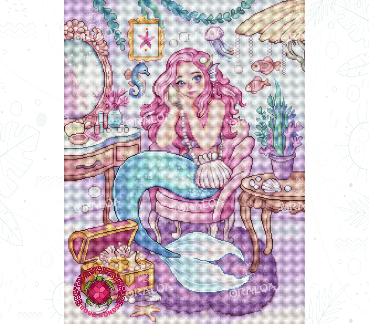 Vorschau Kit Oraloa Diamond Painting Ocean Room
