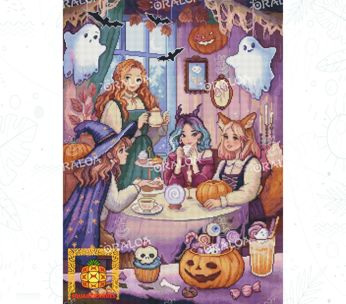 Vorschau Kit Oraloa Diamond Painting Enchanted Gathering