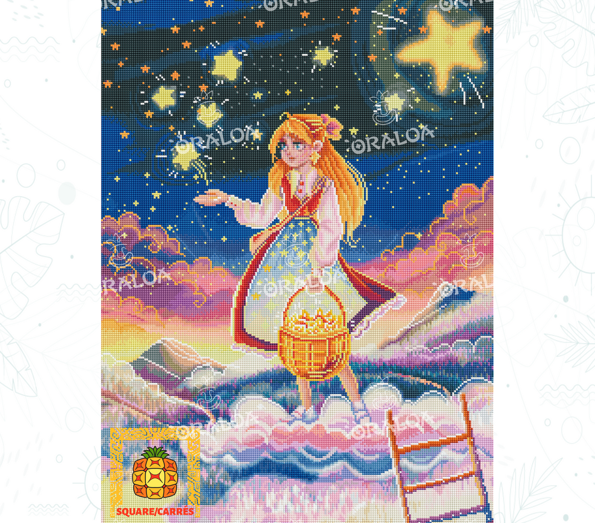 Zoom Diamond Painting Oraloa Dream Stars - Kreativset