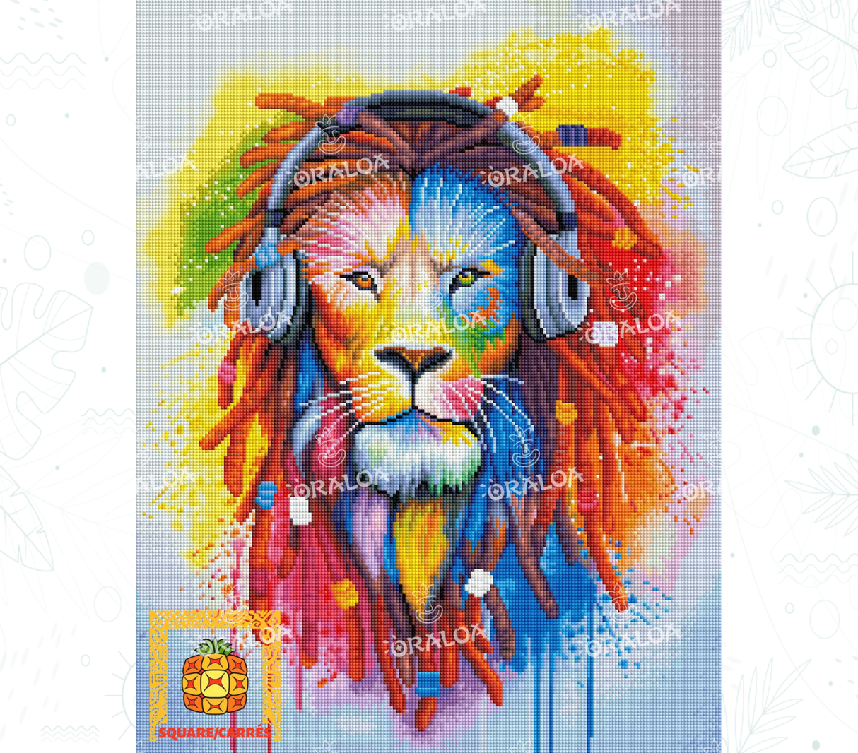Vorschau Kit Oraloa Diamond Painting King of the Beats
