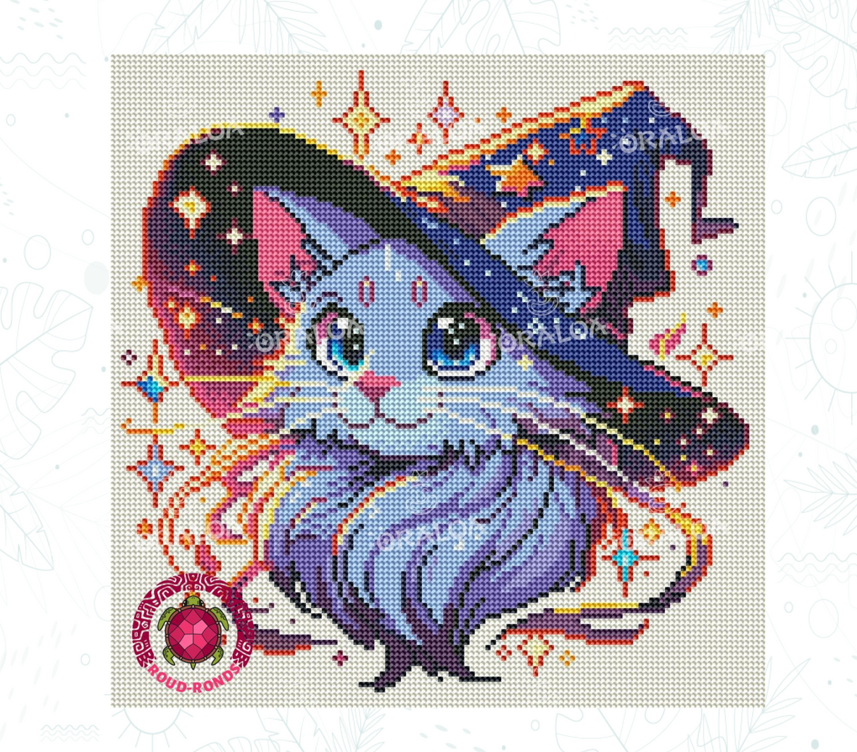 Beispiel Diamantstickerei Familier - Oraloa Diamond Painting