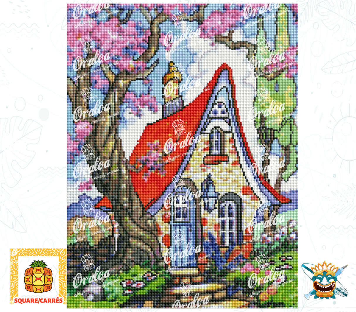 Vorschau Kit Oraloa Diamond Painting Divinely Downsized