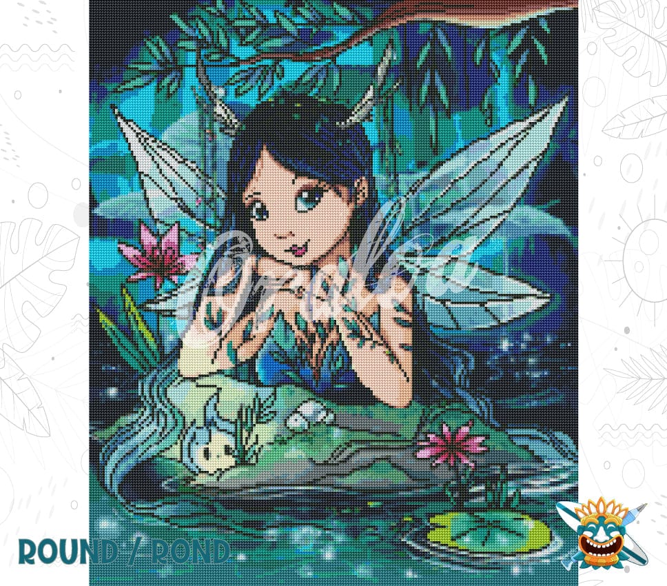 Detail Diamond Painting Magie Oraloa - Diamantstickerei