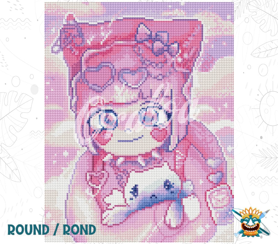 Vorschau Kit Oraloa Diamond Painting Plüschfigur