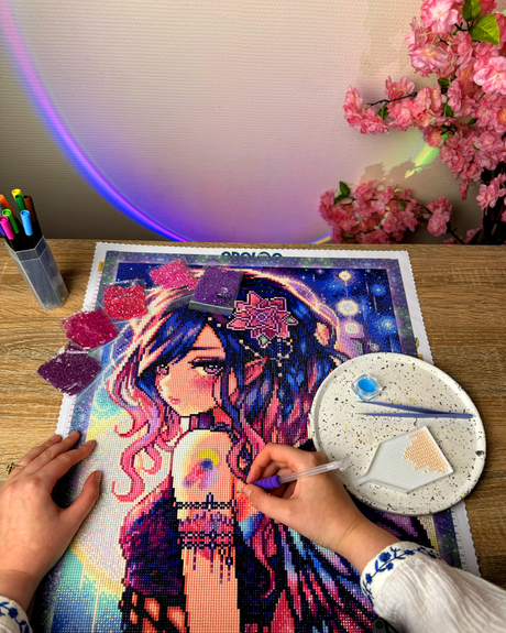 Tout est pensé pour vous : le diamond painting  Oraloa