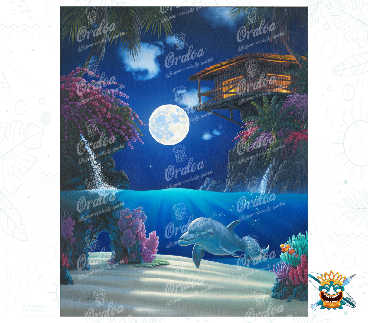 Diamantstickerei Journey in Paradise - Oraloa Diamond Painting kreativ