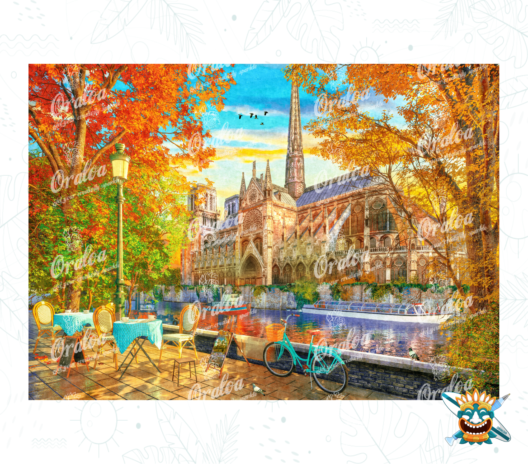 Diamond Painting Oraloa Notre Dame - Creative diamond embroidery kit