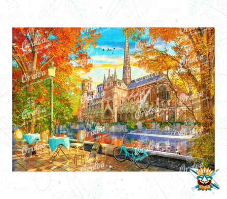 Diamond Painting Oraloa Notre Dame - Kreatives Diamantstickerei-Set