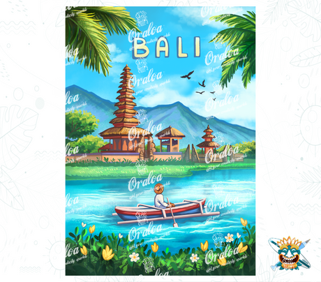 Diamond Painting Bali - Oraloa Kreativset Diamantstickerei