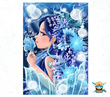 Diamantstickerei Blue Abysse - Oraloa Diamond Painting kreativ