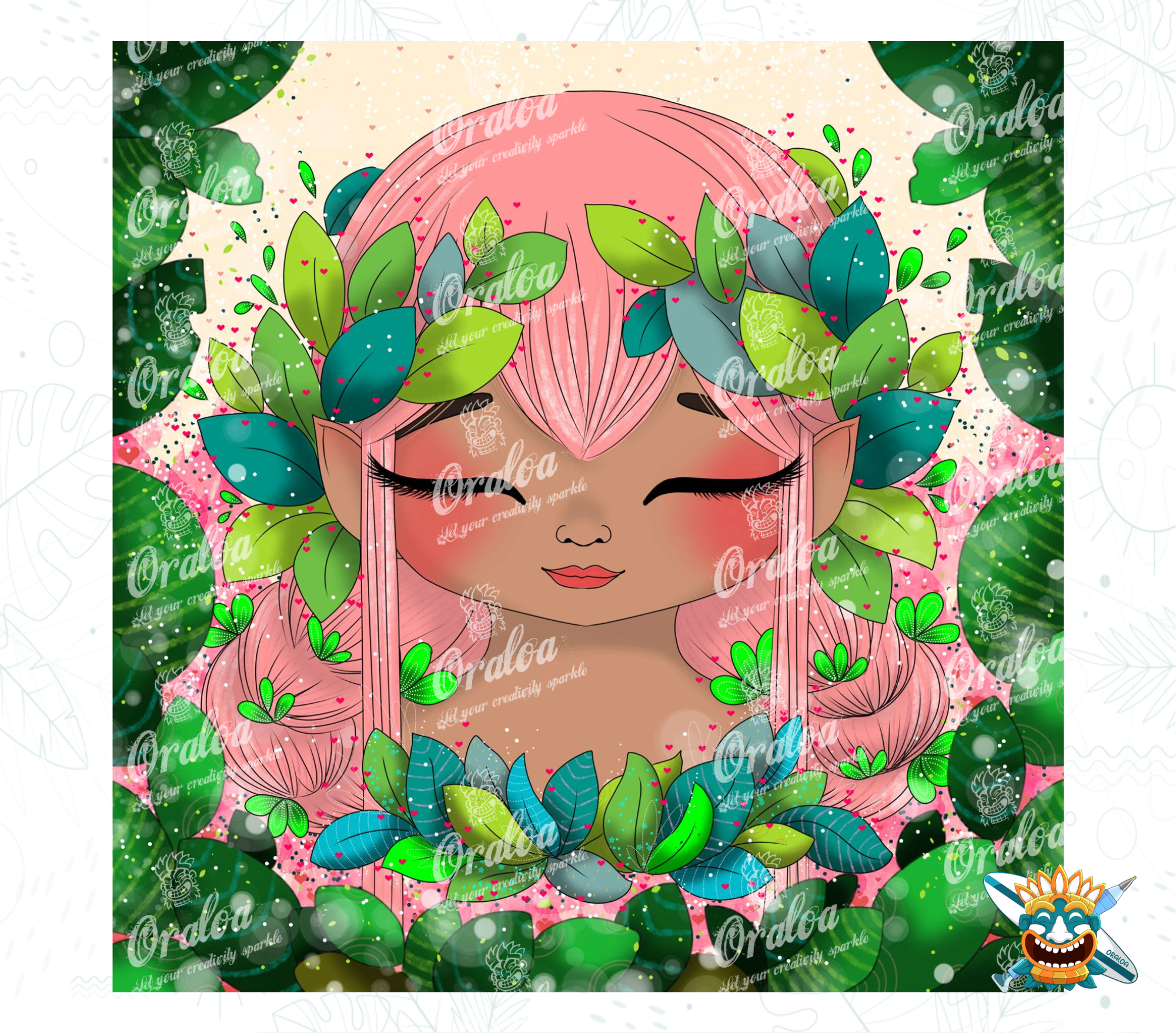 Hada de la Naturaleza - Oraloa Diamond Painting kit de arte terapia