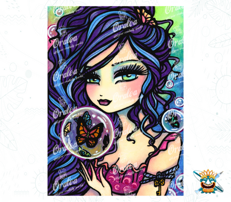 Diamantstickerei Butterfly Keeper - Oraloa Diamond Painting kreativ