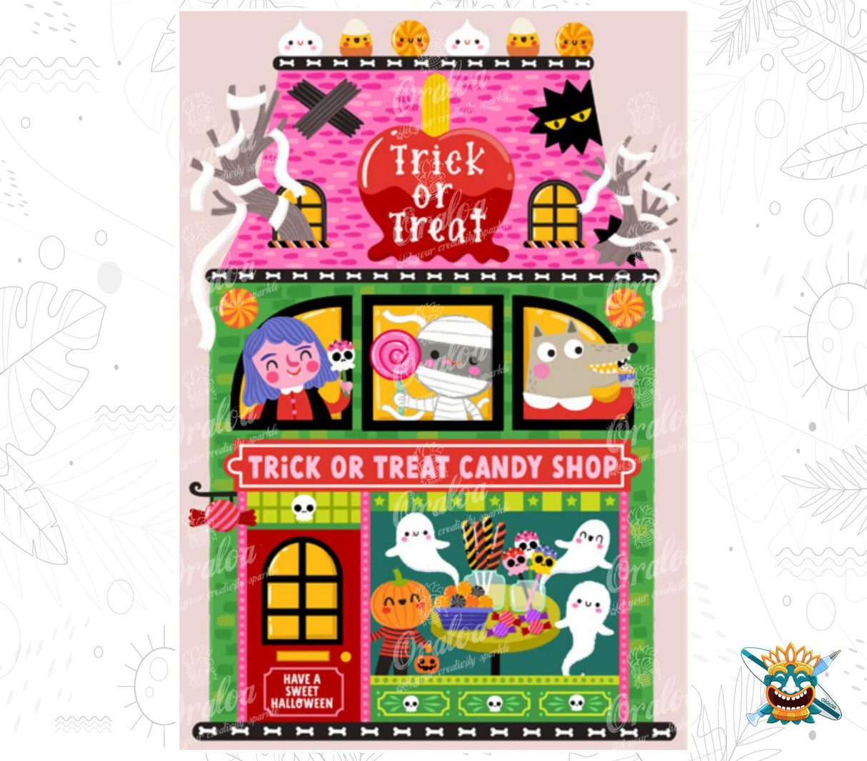Diamantstickerei Trick or Treat - Oraloa Diamond Painting kreativ