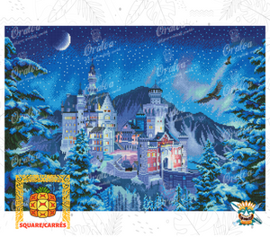 Vorschau Kit Oraloa Diamond Painting Midnight Castle