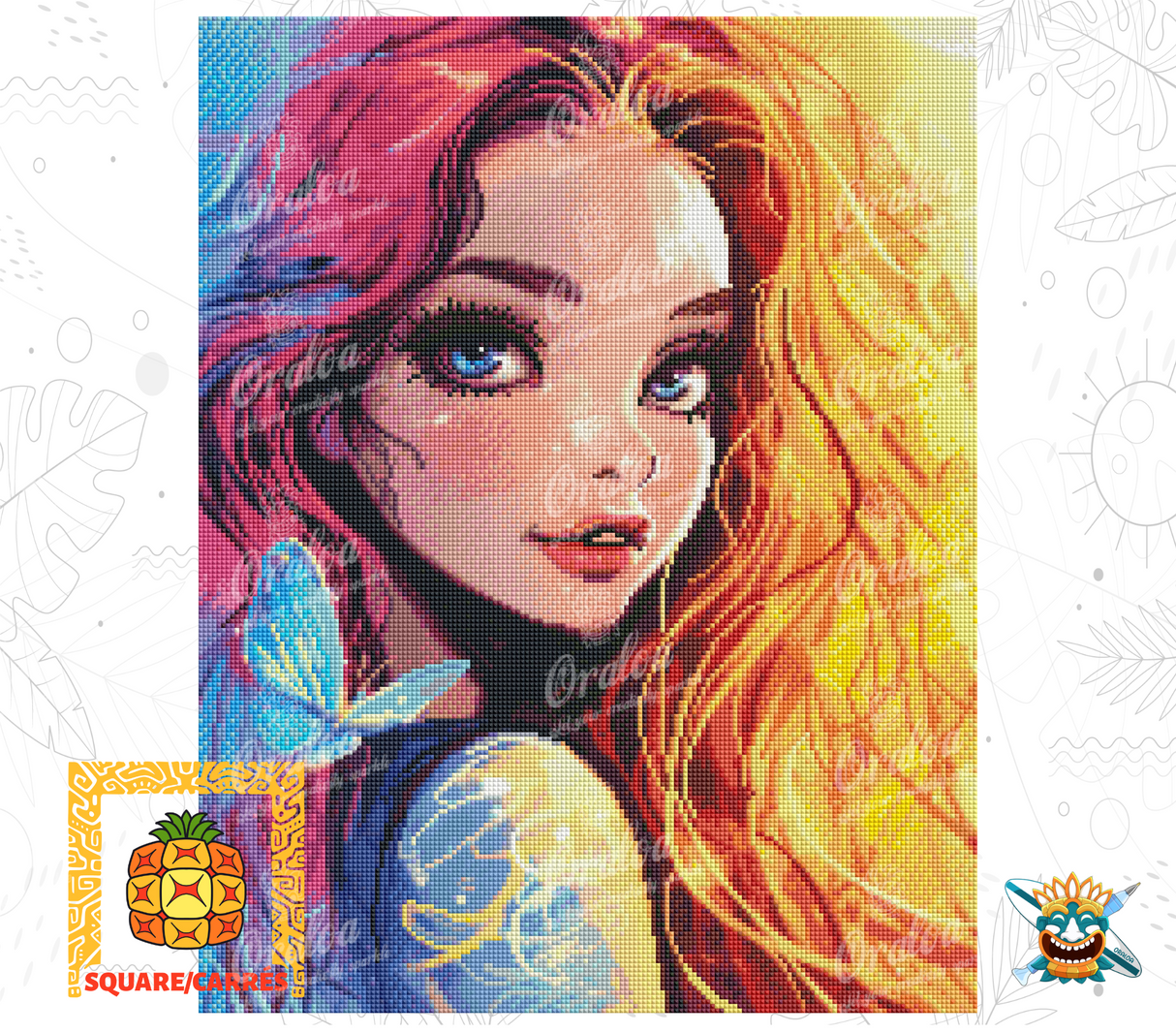Vorschau Kit Oraloa Diamond Painting Ginger