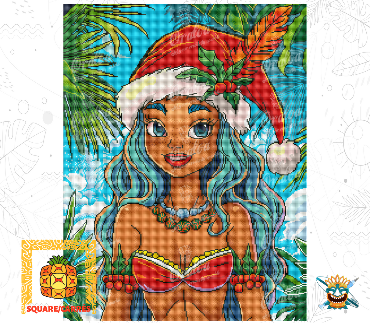 Zoom Diamond Painting Oraloa Sunny Christmas - Kreativset