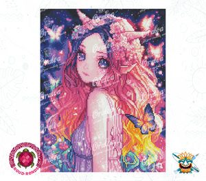 Vorschau Kit Oraloa Diamond Painting Schmetterlingsfee