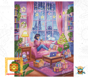 Vorschau Kit Oraloa Diamond Painting Zen Christmas
