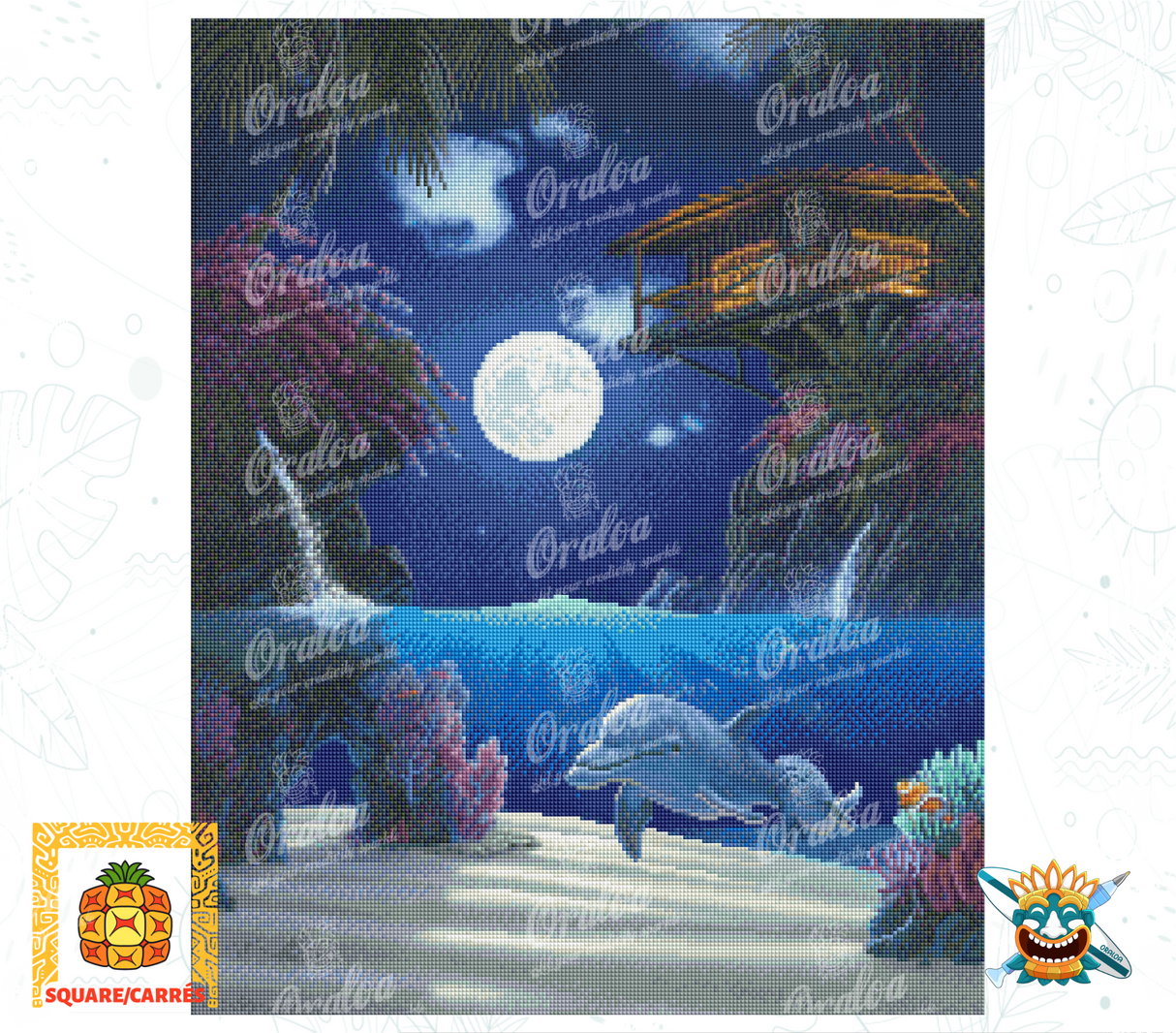 Zoom Diamond Painting Oraloa Journey in Paradise - Kreativset