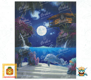 Zoom Diamond Painting Oraloa Journey in Paradise - Kreativset