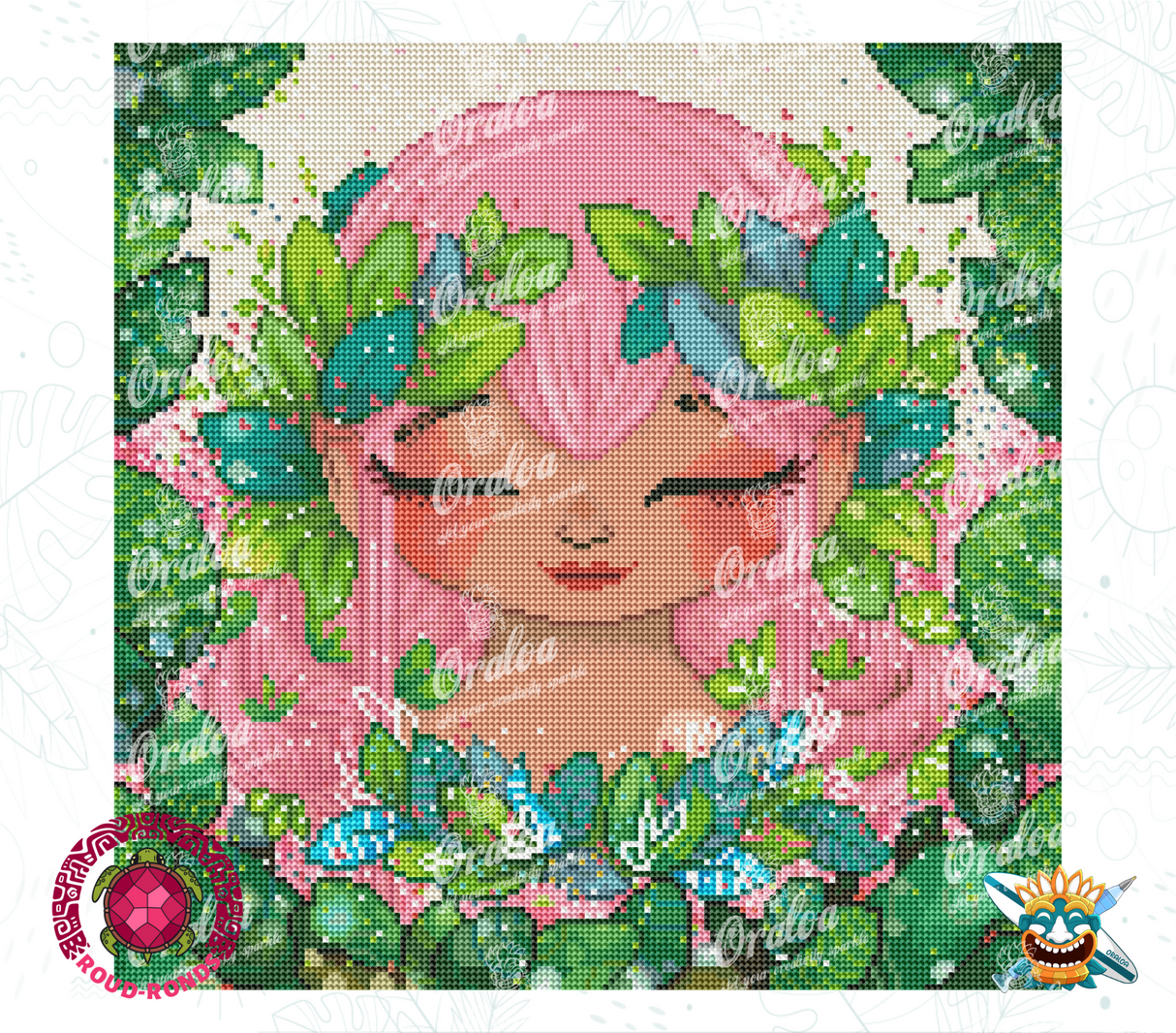 Zoom Diamond Painting Oraloa Hada de la Naturaleza - Kit creativo