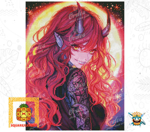 Beispiel Diamant-Stickerei Devils - Oraloa Diamond Painting