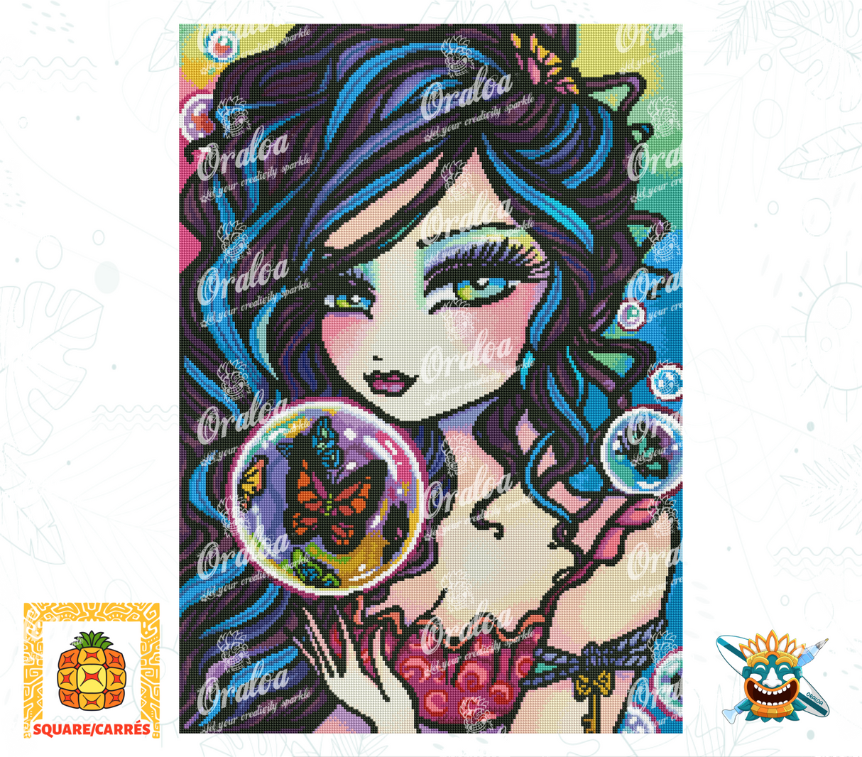 Endergebnis Oraloa Diamond Painting Butterfly Keeper
