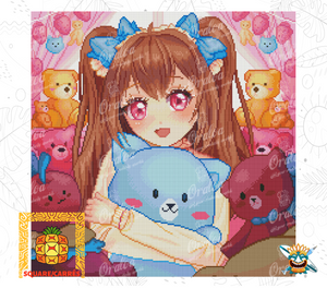 Vorschau Kit Oraloa Diamond Painting My Little World