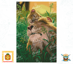 Beispiel Diamantstickerei A Father's Love - Oraloa Diamond Painting