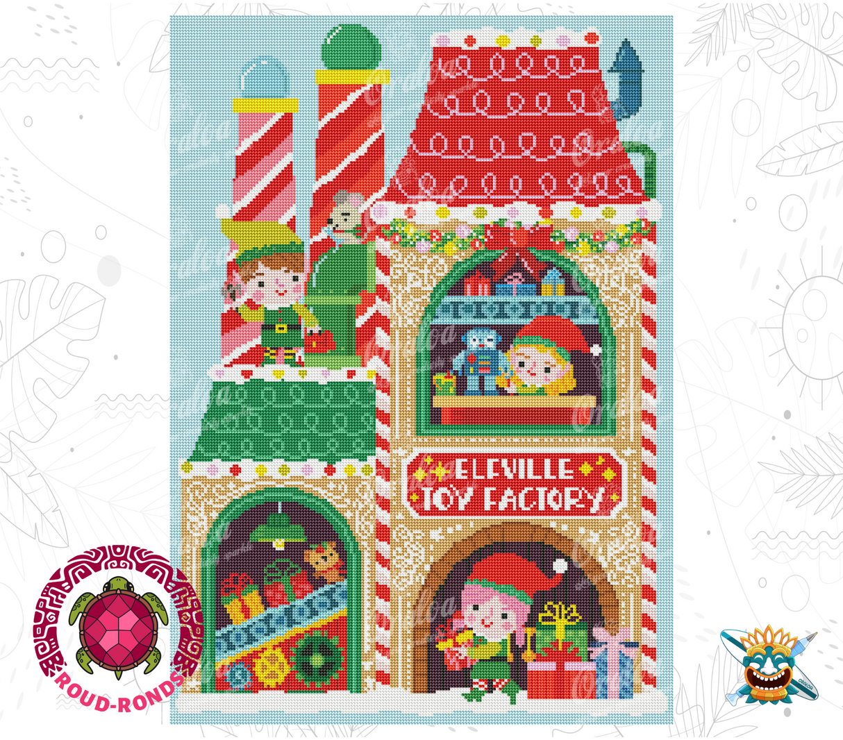 Zoom Diamond Painting Oraloa Elfville - Kreativset