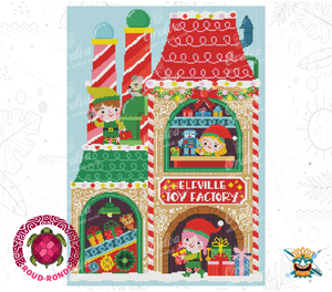 Zoom Diamond Painting Oraloa Elfville - Kreativset